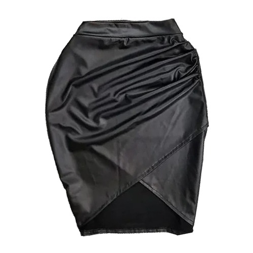 Wrap Around Vinyl Skirt
