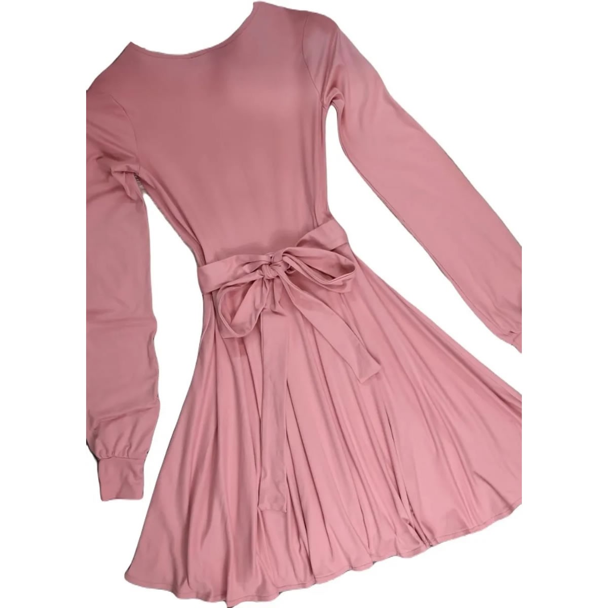 Long Sleeve Wrap Dress