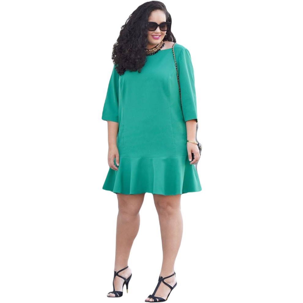Short Sleeves Long Loose Dress