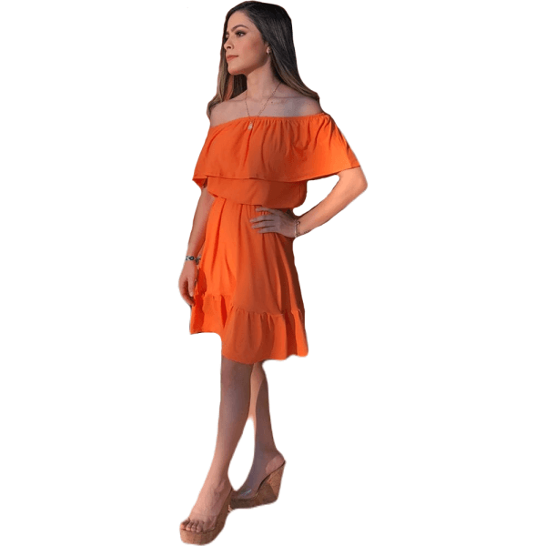 Loose Peasant Dress