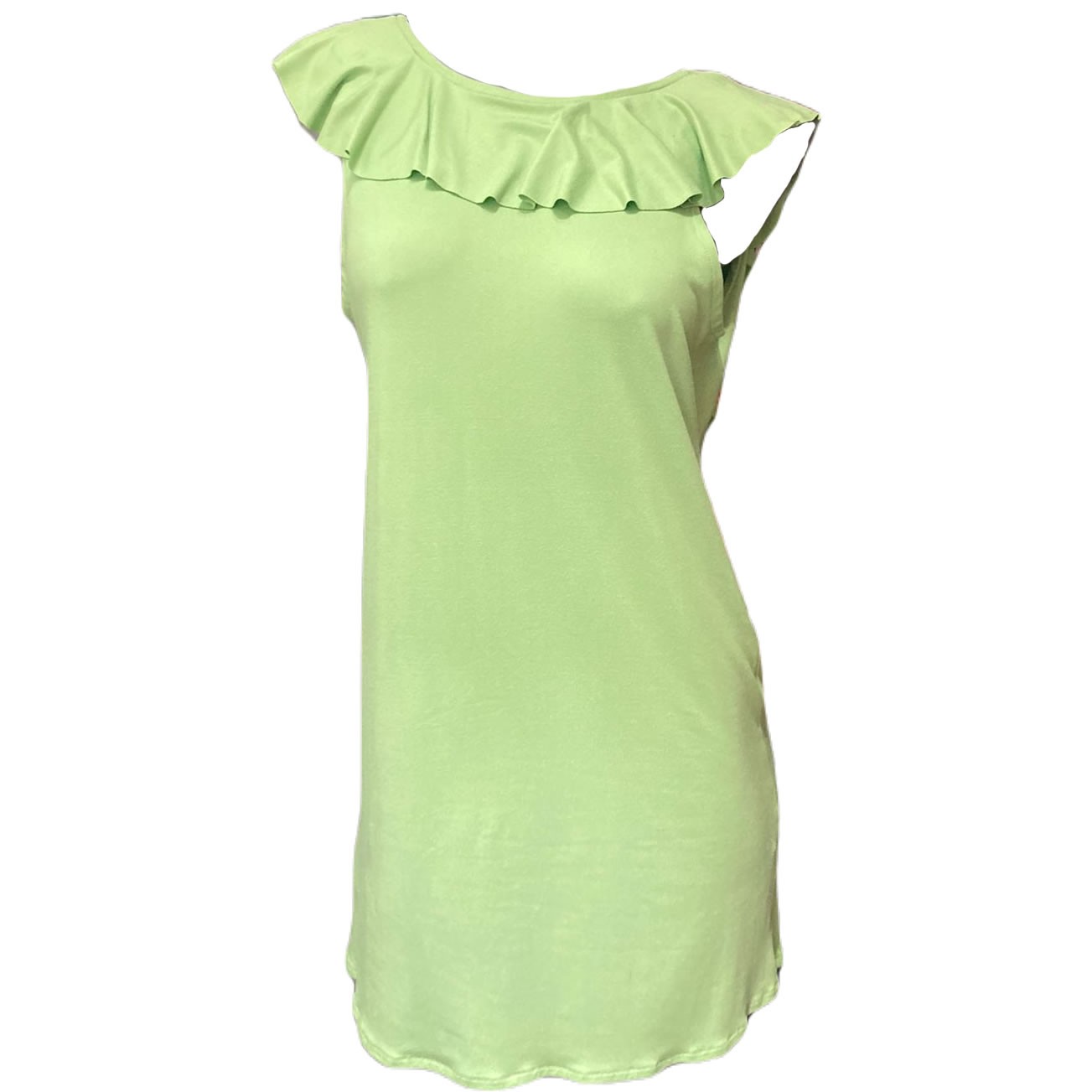 Ensemble Design: Round Neck Slit Back Dress