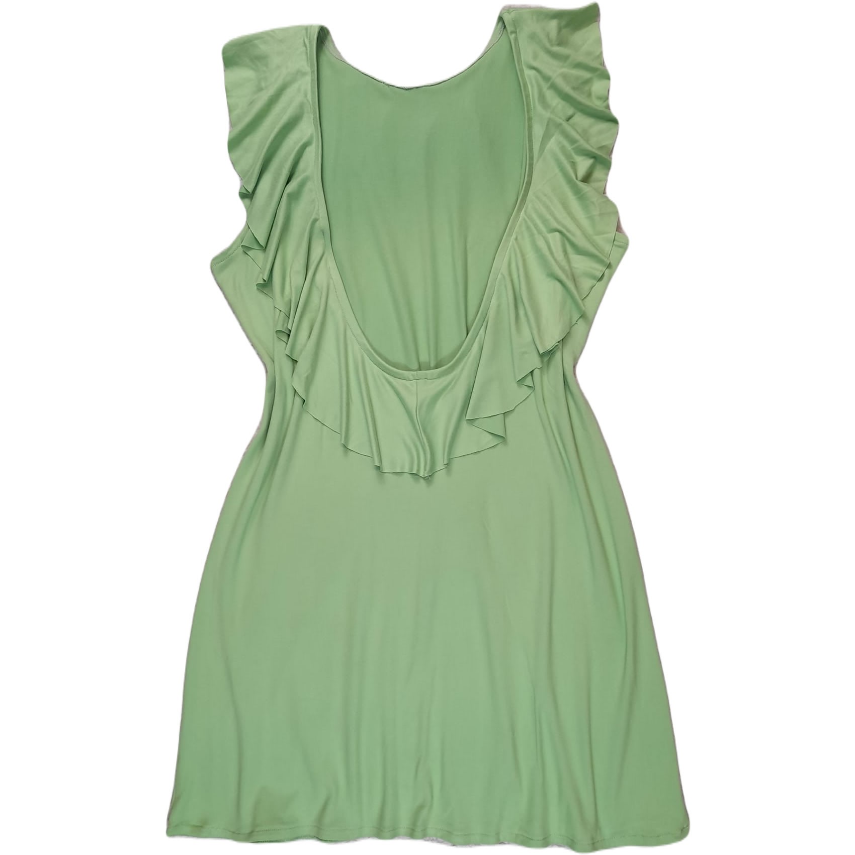 Ensemble Design: Round Neck Slit Back Dress