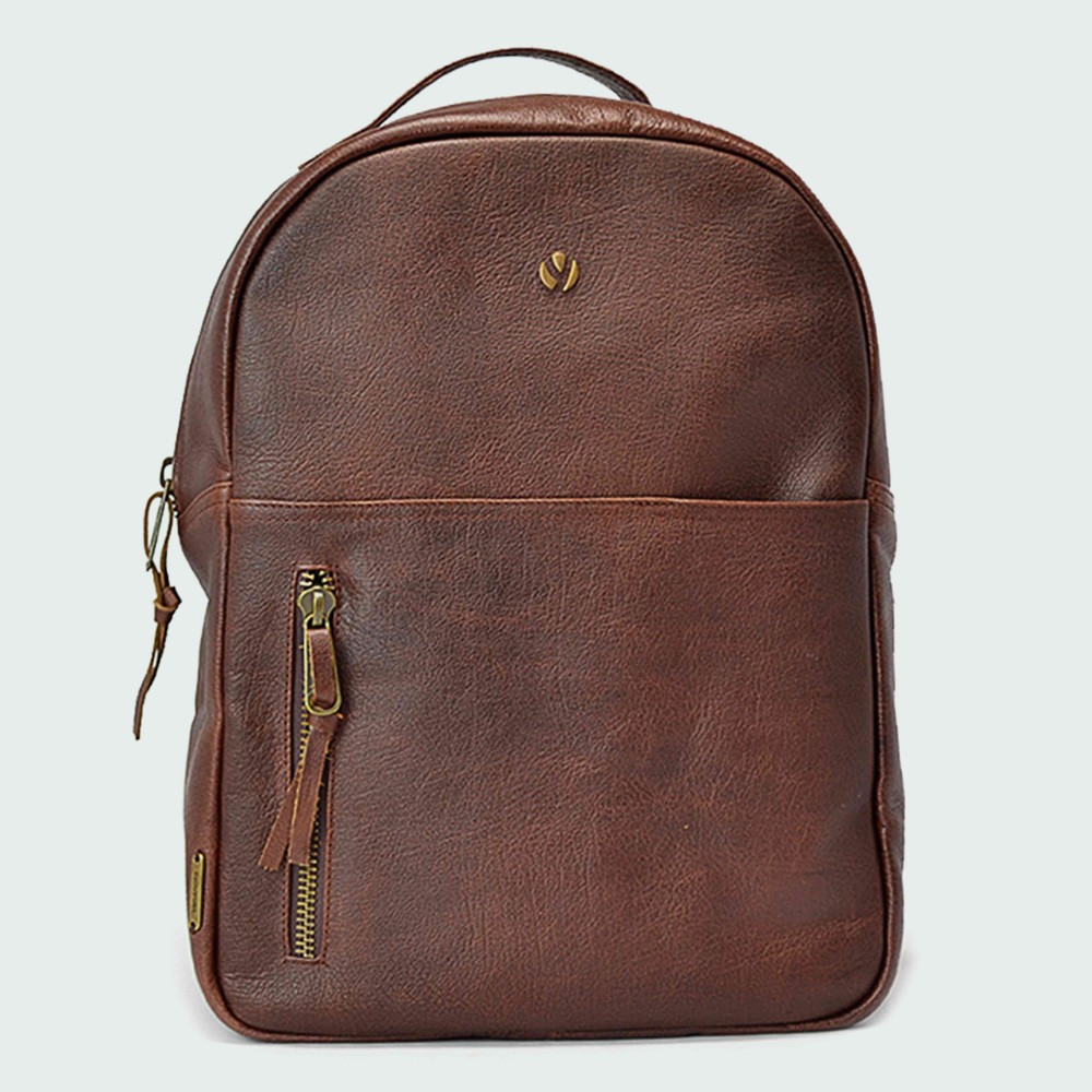 Amsterdan Gaucho Shedron Leather Backpack