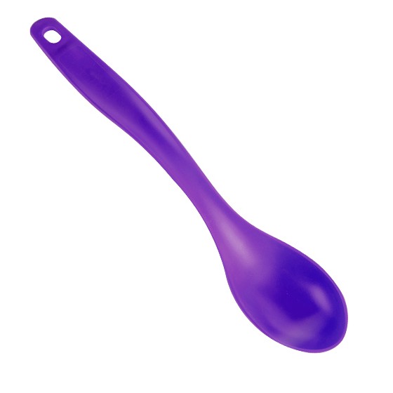 Kitchen Utensil - 30cm Spoon (BPA FREE Polypropylene) Purple