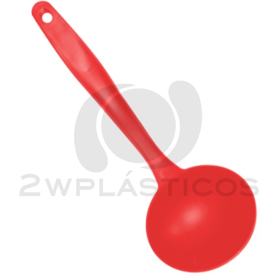 Kitchen Utensil - 30cm Ladle (BPA FREE Polypropylene) Red