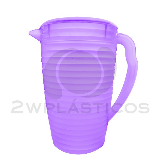 Kitchen goods. Plastic jar 2L(BPA FREE Polypropyle)Purple