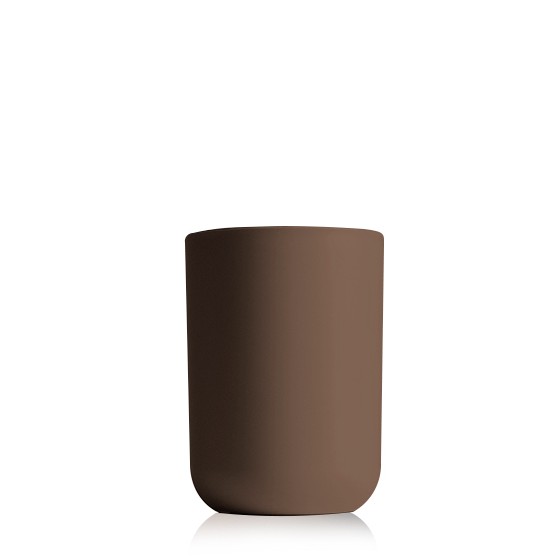 Bathroom products.Bath tumbler 350ml/15.2 x 7.2 cm( BPA FREE Polypropyle) Brown