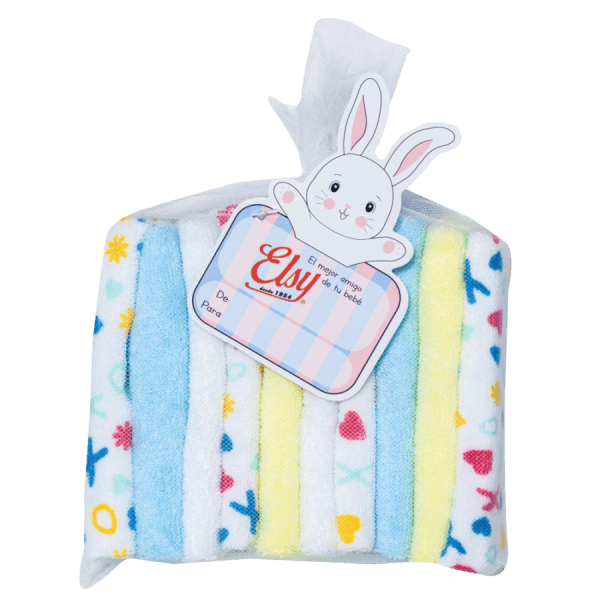 Pack Of 10 Facial Baby Flannel Towels Brand ELSY