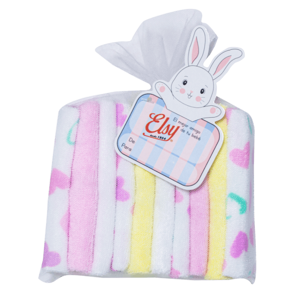Pack Of 10 Facial Baby Flannel Towels Brand ELSY