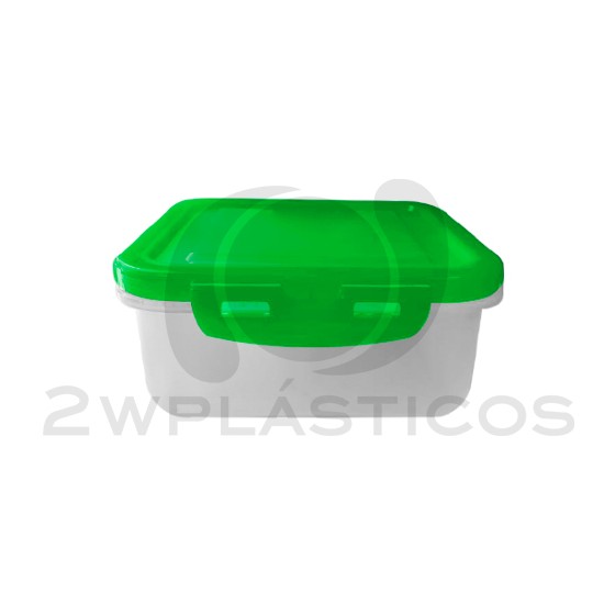 Food clip container 500ml (BPA FREE) green lid