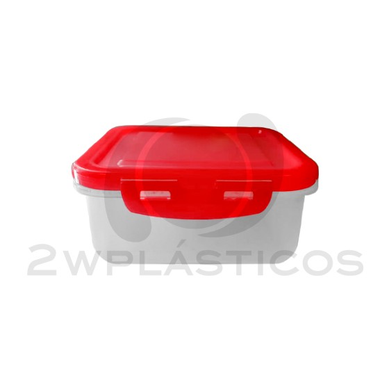 Food clip container 500ml (BPA FREE) Red lid