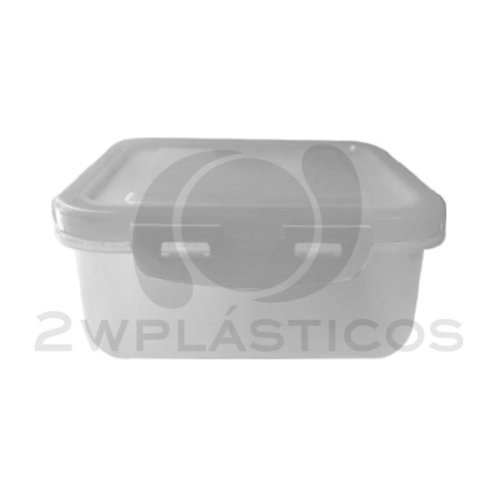 Food clip container 1000ml(33oz) (BPA FREE) Gray lid