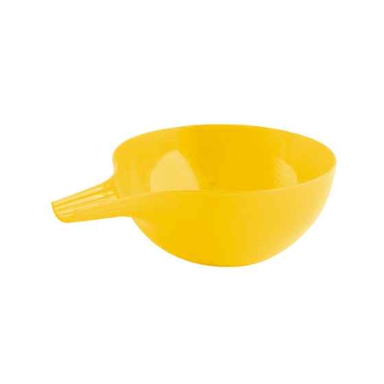 Kitchen Utensil - Plastic scooper 200ml  (BPA FREE,  Polypropylene) Yellow.