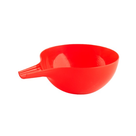 Kitchen Utensil - Plastic scooper 200ml  (BPA FREE,  Polypropylene) Red.