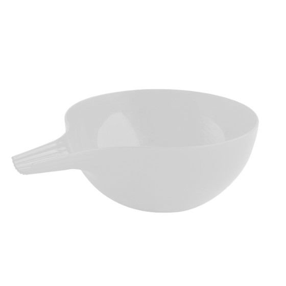 Kitchen Utensil - Plastic scooper 400ml  (BPA FREE,  Polypropylene) white