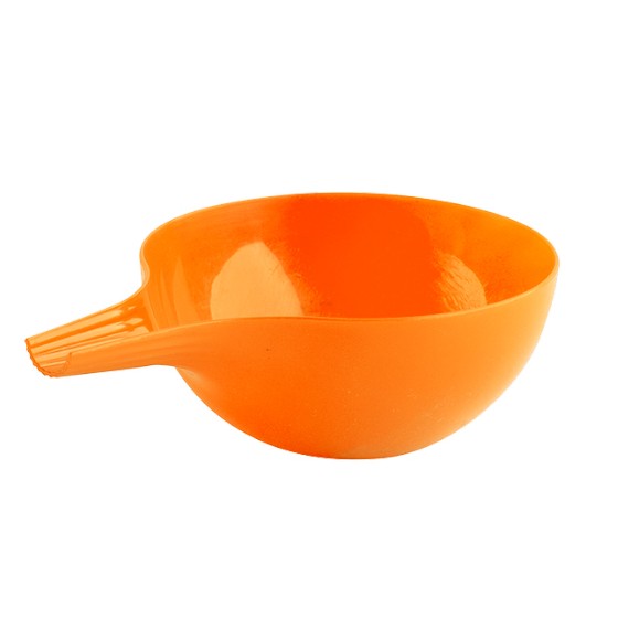 Kitchen Utensil - Plastic scooper 400ml  (BPA FREE,  Polypropylene) Orange