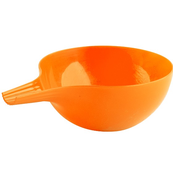 Kitchen Utensil - Plastic scooper 700ml  (BPA FREE,  Polypropylene) Orange