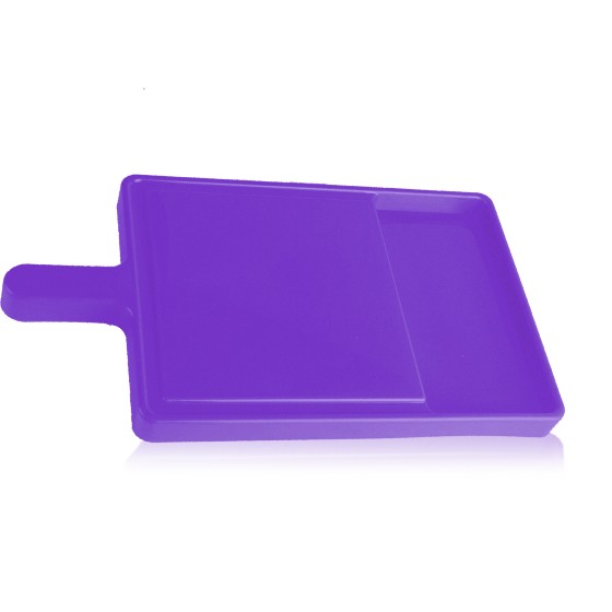 Kitchen utensil- Handle cutting board 16.6x29.5 cm (BPA FREE Polypropyle) Purple