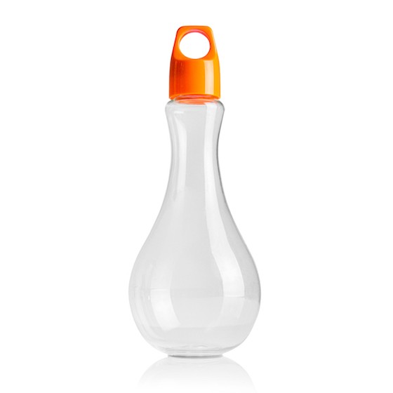 Kitchen Goods- Small plastic water jug 500ml (BPA FREE Polypropyle) Orange