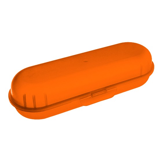 Kitchen Goods-Hot dog container 20cm (BPA FREE Polypropyle) Orange