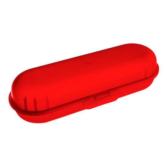 Kitchen Goods-Hot dog container 20cm (BPA FREE Polypropyle) Red