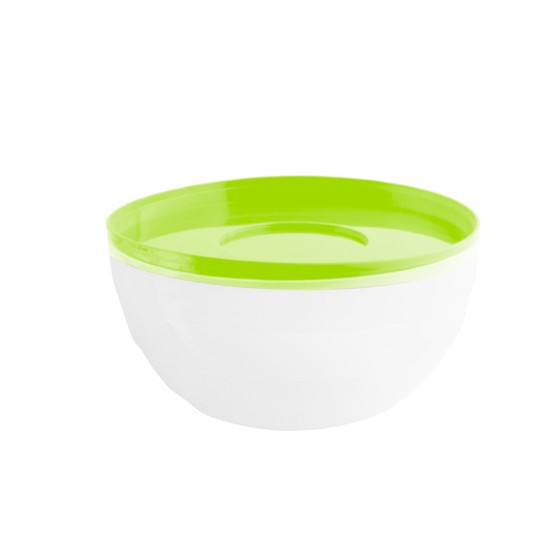 Kitchen utensil -  Round Bowl  250ml (BPA FREE Polypropylene) Green lid