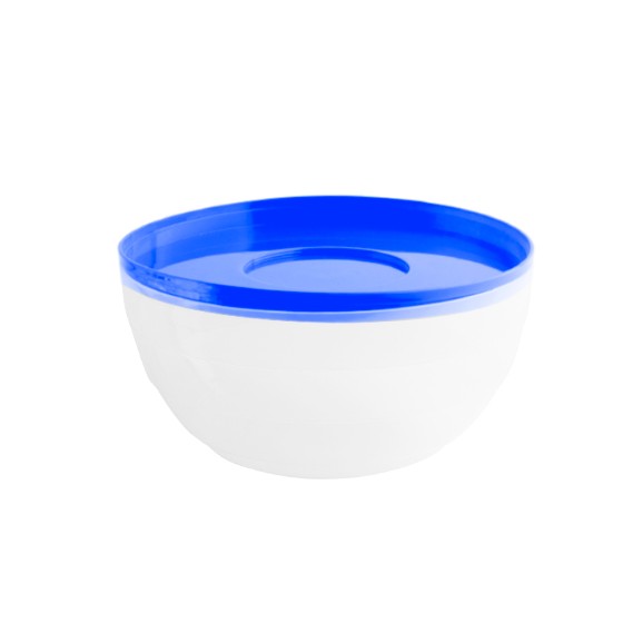 Kitchen utensil -  Round Bowl  250ml (BPA FREE Polypropylene) Blue lid