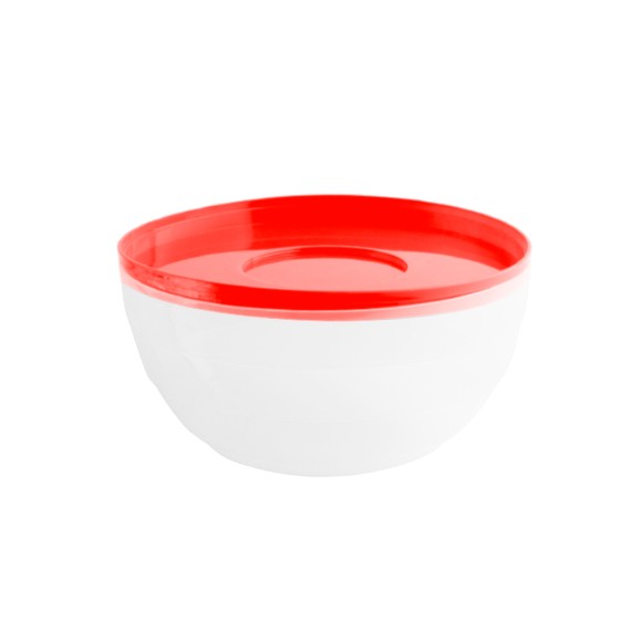 Kitchen utensil -  Round Bowl  250ml (BPA FREE Polypropylene) Red lid