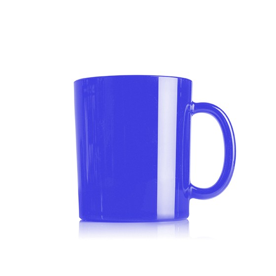 Kitchen utensil- Coffe cup 450ml  8.7 x 10.4 cm (BPA FREE)(Material AS) Blue
