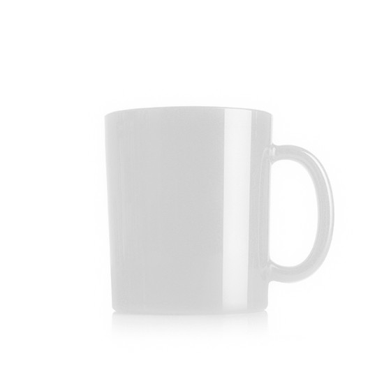 Kitchen utensil- Coffe cup 450ml  8.7 x 10.4 cm (BPA FREE)(Material AS) White