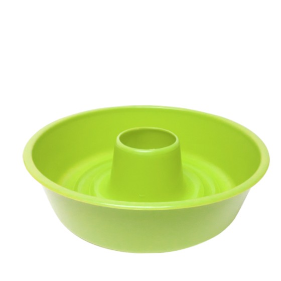 Kitchen utensil- Jelly mold 1000ml (22.4 x 6.4cm) (BPA FREE Polypropylene) Green