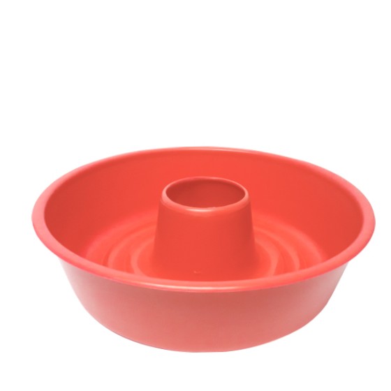 Kitchen utensil- Jelly mold 1000ml (22.4x6.4cm) (BPA FREE Polypropylene) Orange