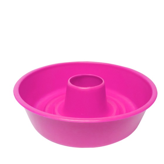 Kitchen utensil- Jelly mold 1000ml (22.4 x 6.4cm) (BPA FREE Polypropylene) Pink