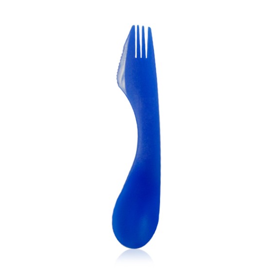 Kitchen utensil- Fork 3 in 1. 17.2cm (BPA FREE Polypropylene) Blue