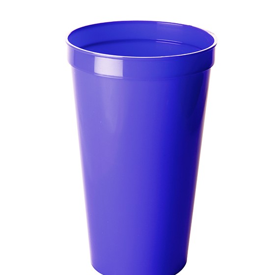 Table utensil. Stadium glass 1000ml  (BPA FREE, Polypropylene) Blue