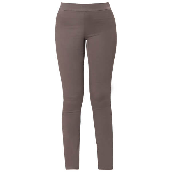 Beige Executive Style Pants For Women
