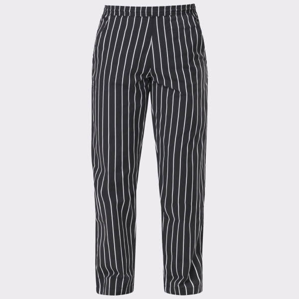 Chef Work Pants With Elastic Waistband
