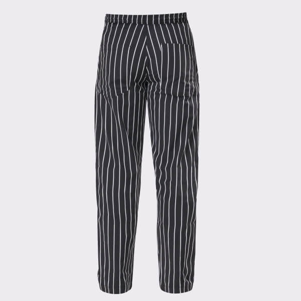 Chef Work Pants With Elastic Waistband