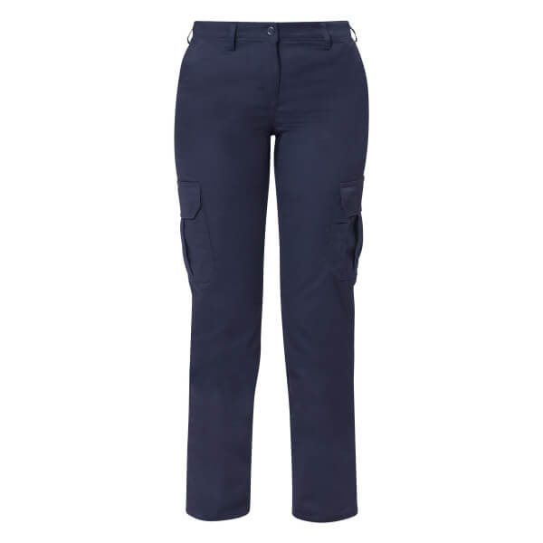 Gray Cargo Style Pants For Women