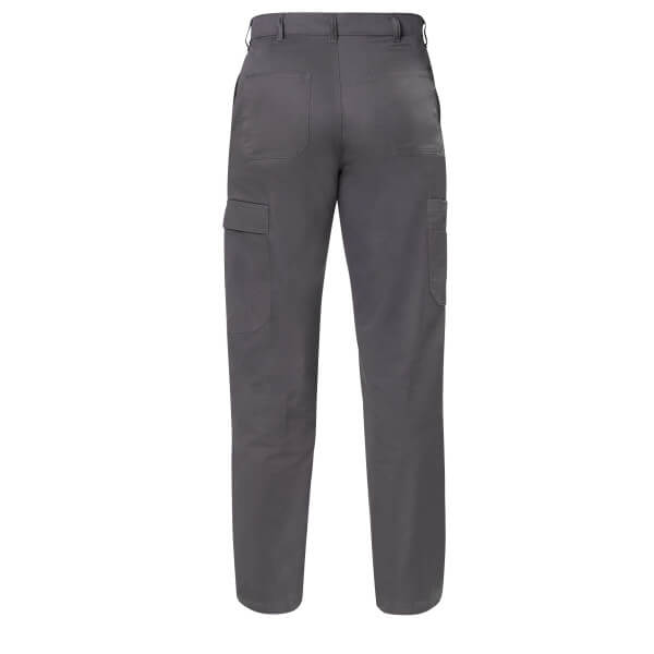 Gray Cargo Style Pants For Men