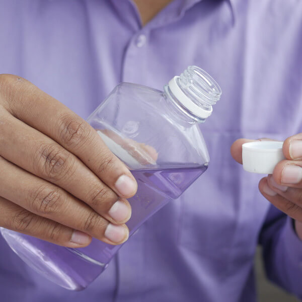 Mouthwash in Different Flavors