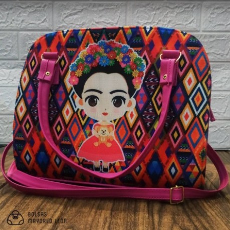 Frida Macri Fuchsia Bag