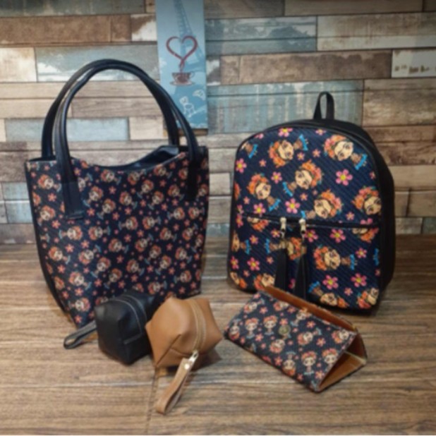 Fridas Artisan 5 Piece Bags Set