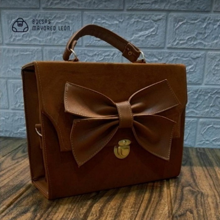 Consuelo Brown Suede Bag