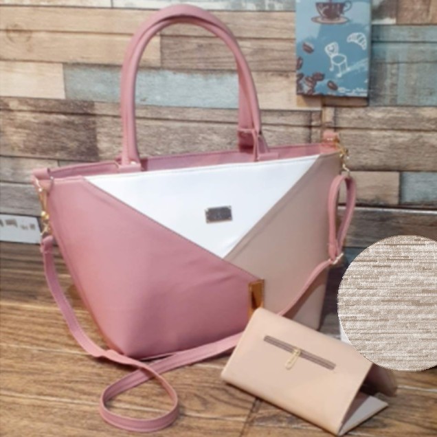 Pink Premium 2 Piece Bags Set