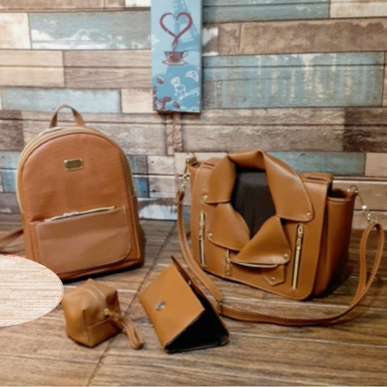 Camel Premium 4 Piece Bags Set