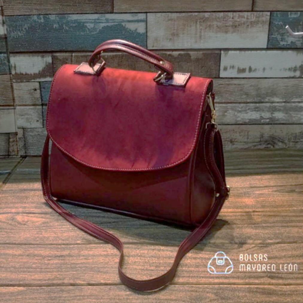 Abril Wine Suede Premium Bag