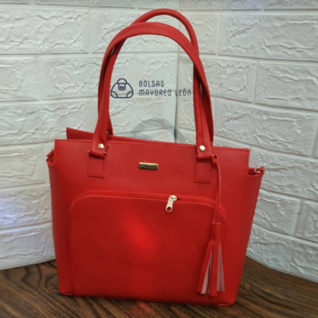 Red Rectangular Organizer Bag