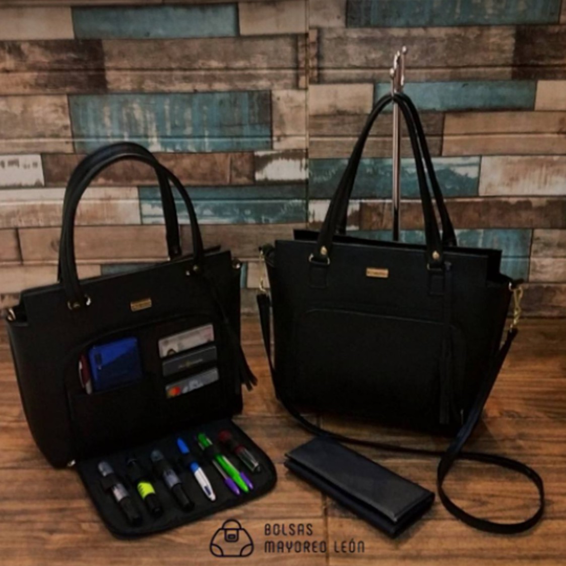 Black Rectangular Organizer Bag