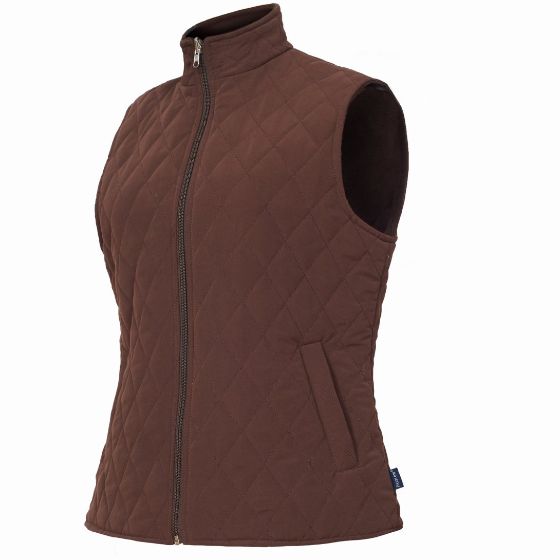 Unisex Microfiber Vest - Oaxaca Style - Brown Color
